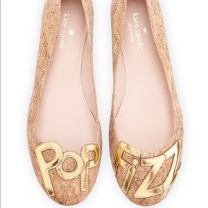 Kate Spade Pop Fizz Cork Ballet Flats *sold out*